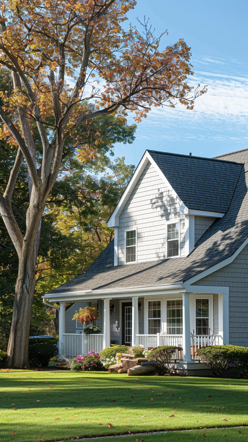 Roof after replacement
